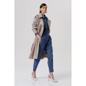 Fracomina pantalone carrot chino in Principe di Galles fr26sv4008w645o2 [215bb4c2]