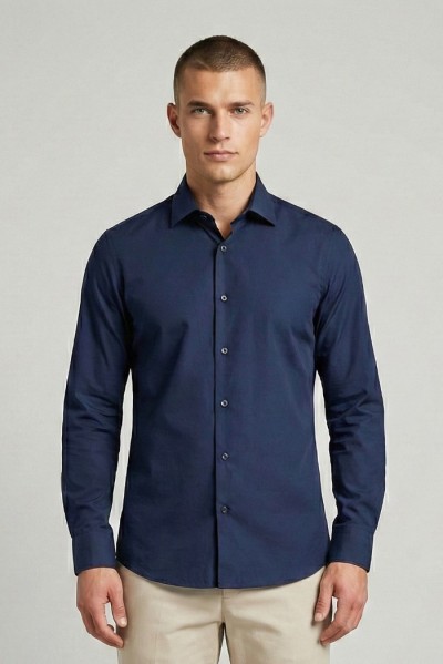 Filippo Gelsi camicia slim fit in cotone stretch 200-3f6 — 805219040077165_1