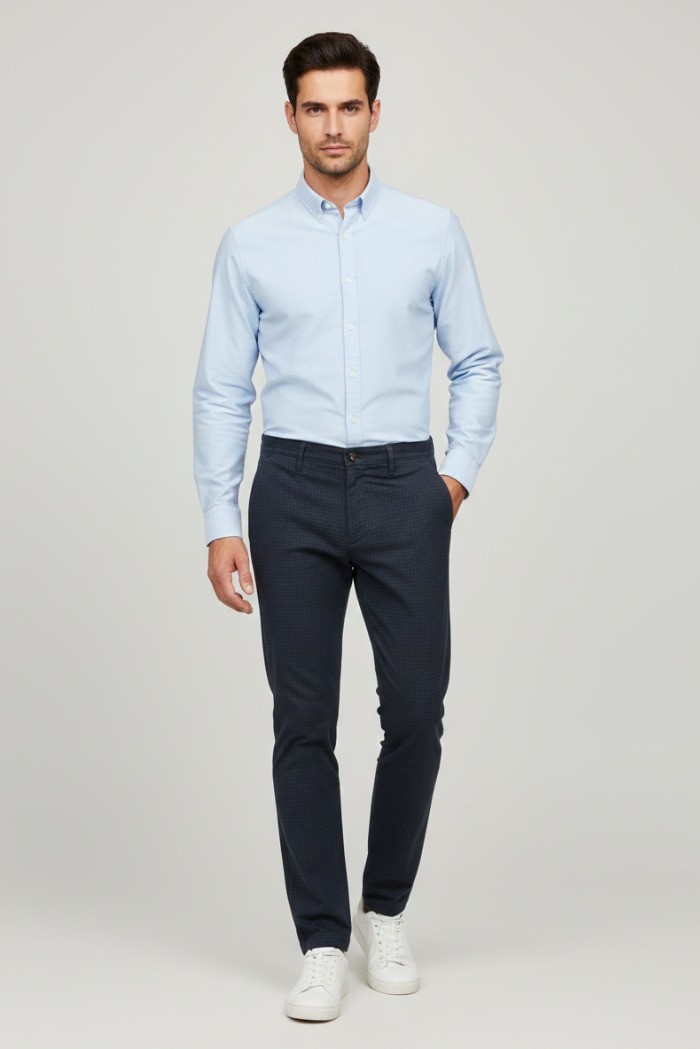 Four.ten Industry pantalone chino in cotone stretch T910-200151 [767a9320]