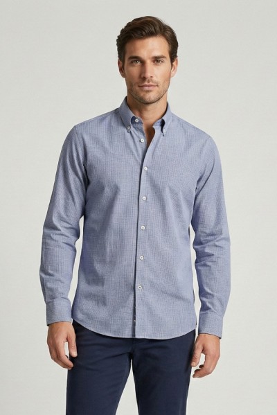 Filippo Gelsi camicia botton down a quadri 022-2fp — 805219040077371_1