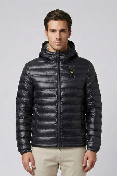 Blauer giubbetto termosaldato con cappuccio Charles 26sbluc02179-007104 — 805219040077796_2