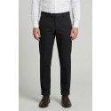 Squad2 pantalone chino con trama diagonale e risvolto napoli126092 [4760ac15]