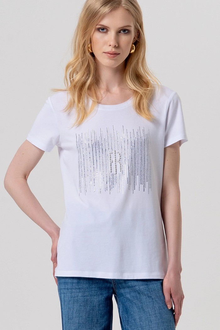 Fracomina t-shirt regular in jersey fp26st3004j41801 [33b5e3f8]