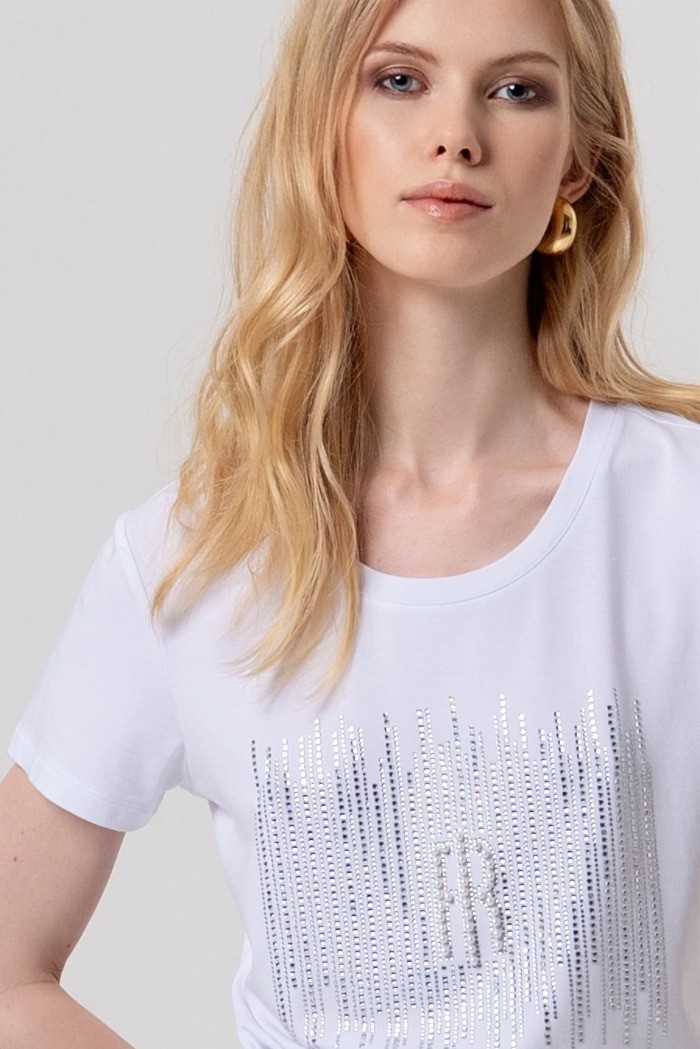 Fracomina t-shirt regular in jersey fp26st3004j41801 [ea93a0f5]