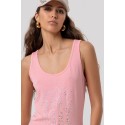 Fracomina top senza maniche in jersey di cotone fp26st2010j401n5 [e7ab86b5]