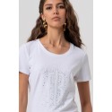 Fracomina t-shirt maniche corte in jersey fp26st3002j401n5 [18d6a868]