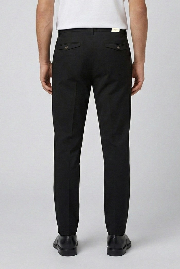 Squad2 pantalone chino in misto cotone con coulisse e risvolto Gaber126033 [e64bc703]