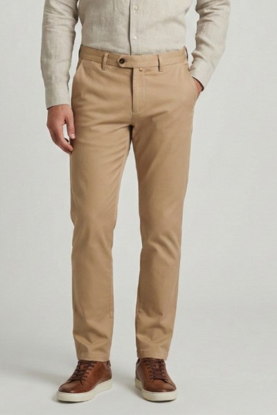 Squad2 pantalone chino con risvolto in misto cotone Napoli126033 — 805219040075935_1