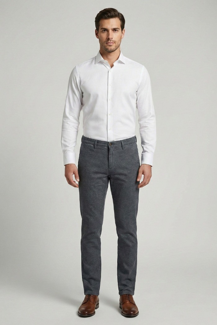 Four.ten Industry pantalone chino in misto cotone T910-200084 [a63e23a3]