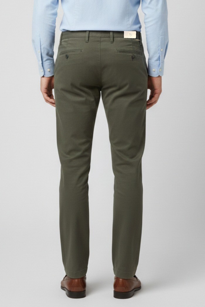 Four.ten Industry pantalone chino slim fit T910-200013 [620bef7c]