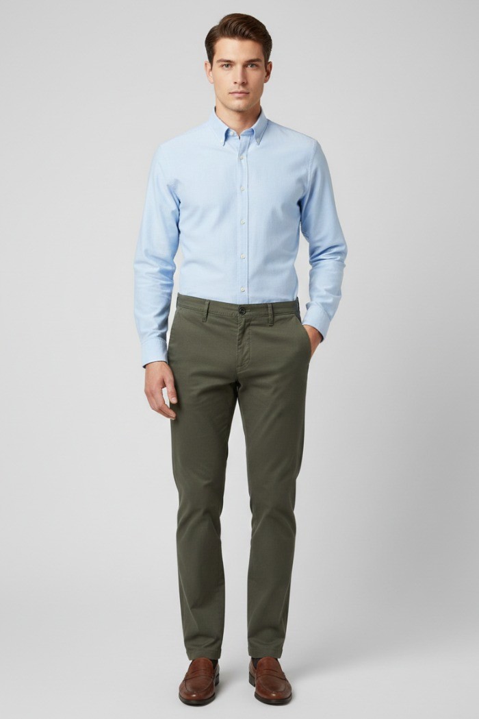 Four.ten Industry pantalone chino slim fit T910-200013 [d5162e78]