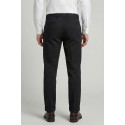 Squad2 pantalone chino con trama diagonale e risvolto Napoli126092 [9e46ef18]