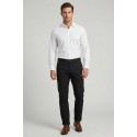 Squad2 pantalone chino in punto milano con risvolto Napoli126032 [c96e8e70]
