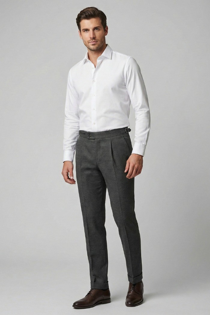 Moro pantalone in punto milano con pinces mip2626 [ae9918b0]