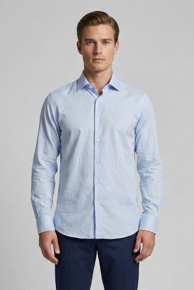 Filippo Gelsi camicia regular fit in cotone 102-2F6 — 805219040077369_2