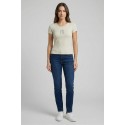 Fracomina t-shirt slim a costine fp26st3001j42701 [7b079e53]