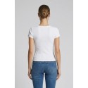 Fracomina t-shirt slim a costine fp26st3001j42701 [e8ccf85e]