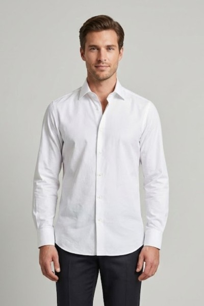 Paul Matthew camicia custom fit in cotone 1612-ci2 — 805219040076372_1