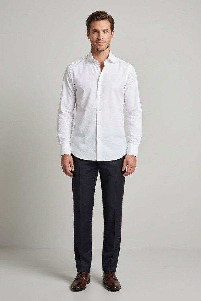 Paul Matthew camicia custom fit in cotone 1612-ci2 [3e6e2dc3]