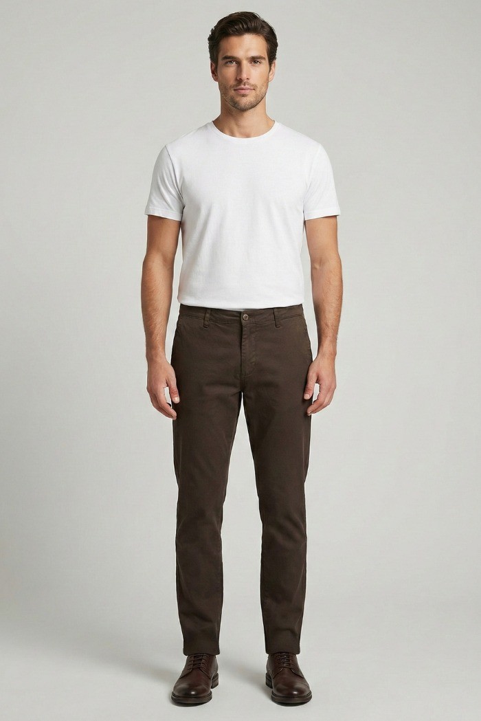 Four.ten Industry pantalone chino comfort in cotone stretch T901-200001 [cc6bacd6]
