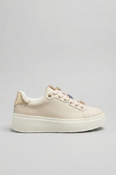 Gold & Gold sneaker con dettaglio gioiello GB1045 — 805219040078023_1