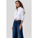 Fracomina jeans flare in denim con lavaggio medio fp26sv3015d46401 [25afea7c]