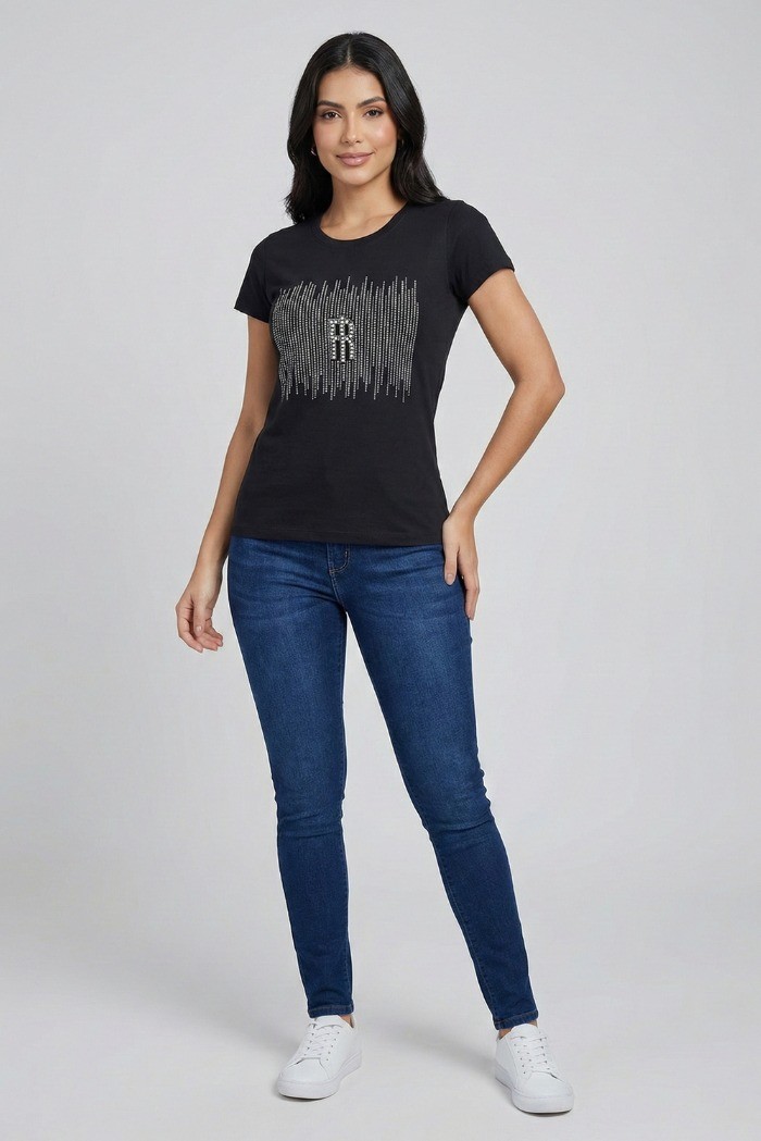 Fracomina t-shirt regular in jersey fp26st3004j41801 [768cd97d]