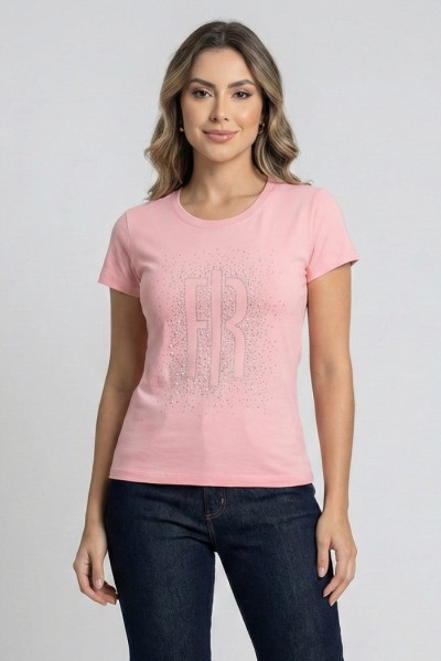 Fracomina t-shirt maniche corte in jersey fp26st3002j401n5 [648155bd]