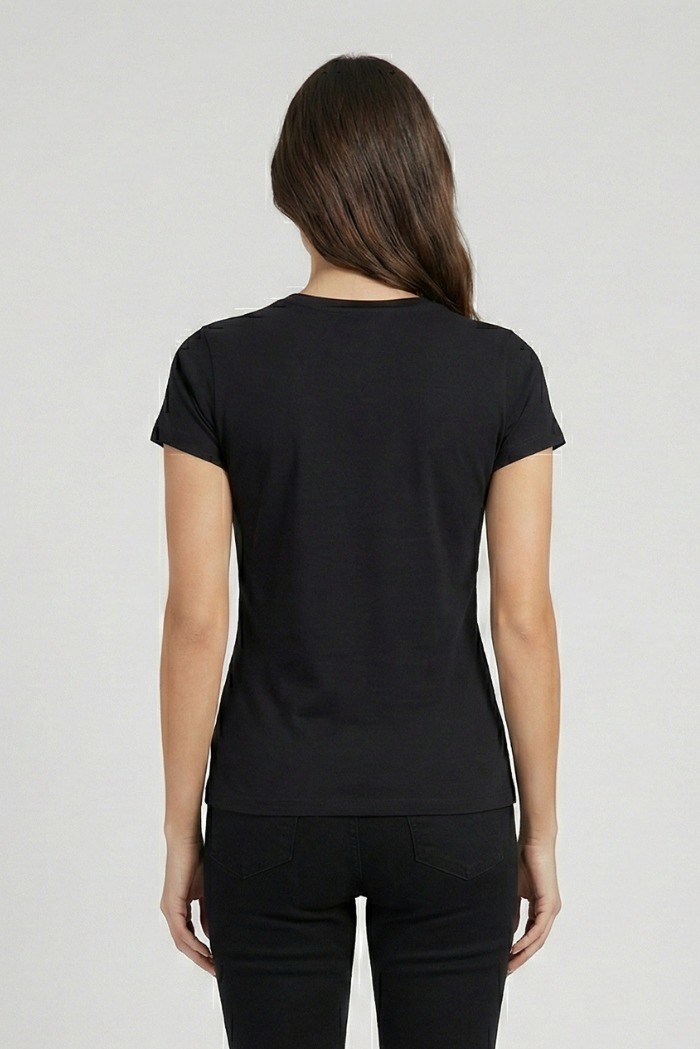 Fracomina t-shirt maniche corte in jersey fp26st3002j401n5 [33d410e4]