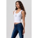 Fracomina jeans bootcut effetto push up in denim con lavaggio scuro fp26sv8020d46401 [bd97620b]