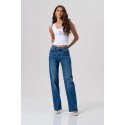 Fracomina jeans flare effetto push up in denim con lavaggio medio fp26sv8050d46002 [eca6592b]