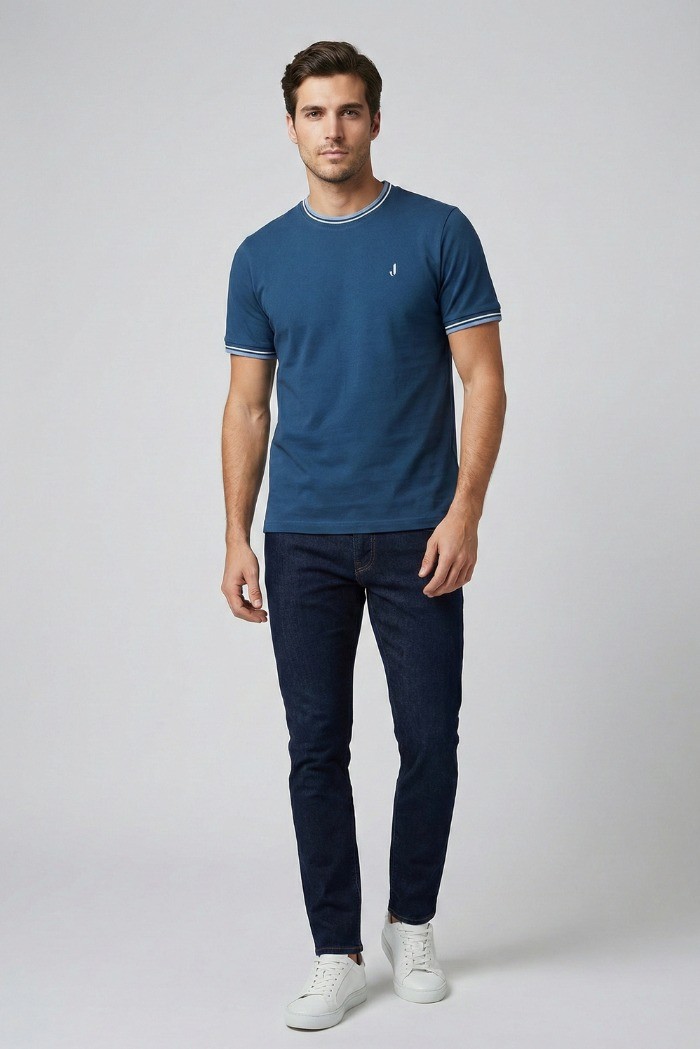 Jeckerson t-shirt in piquet di cotone pe26jupts003tshir001 [9651443e]