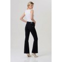 Fracomina pantalone bootcut in tessuto bull stretch fp26sva012w61501 [eff3f61f]