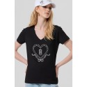 Fracomina t-shirt maniche corte in jersey fp26st3007j401n5 [c8f3ebf7]