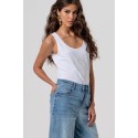 Fracomina jeans carrot balloon fit in denim con lavaggio medio fp26svd006d45003 [d5b5ba4a]