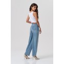 Fracomina jeans carrot balloon fit in denim con lavaggio medio fp26svd006d45003 [62a87b4e]