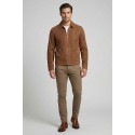 Markup overshirt traforata effetto scamosciato MK1940013 [c6408171]
