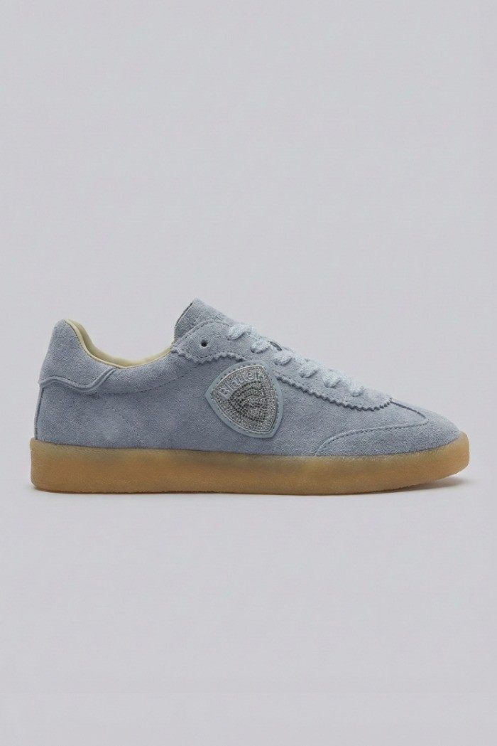 Blauer sneaker in nubuck Aurora01 [41341de5]