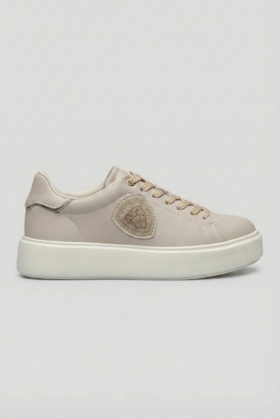 Blauer sneaker con logo strass Venus01 — 805219040078048_2