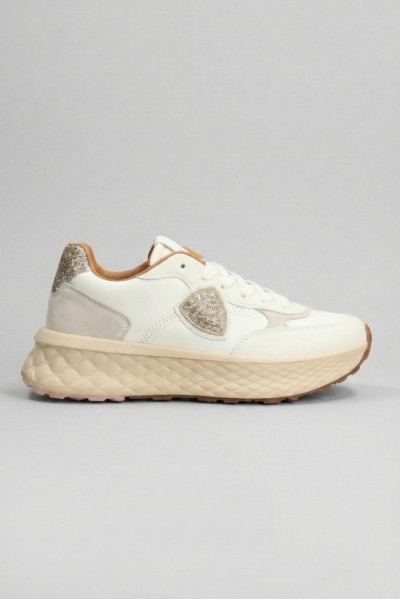 Blauer sneaker con logo strass Lynn01 [0cf20465]