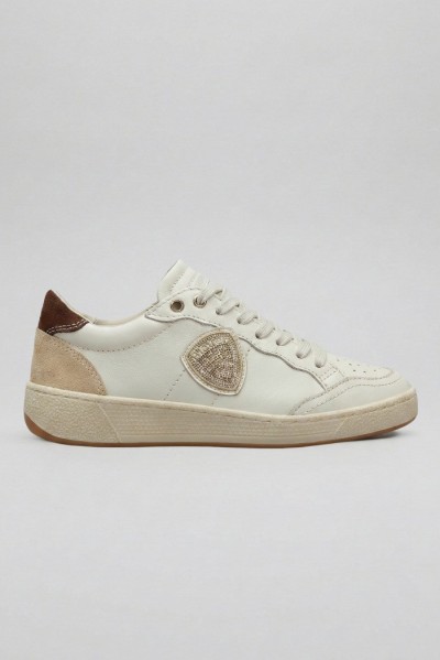 Blauer sneaker con logo strass Olympia21 [7a278df8]