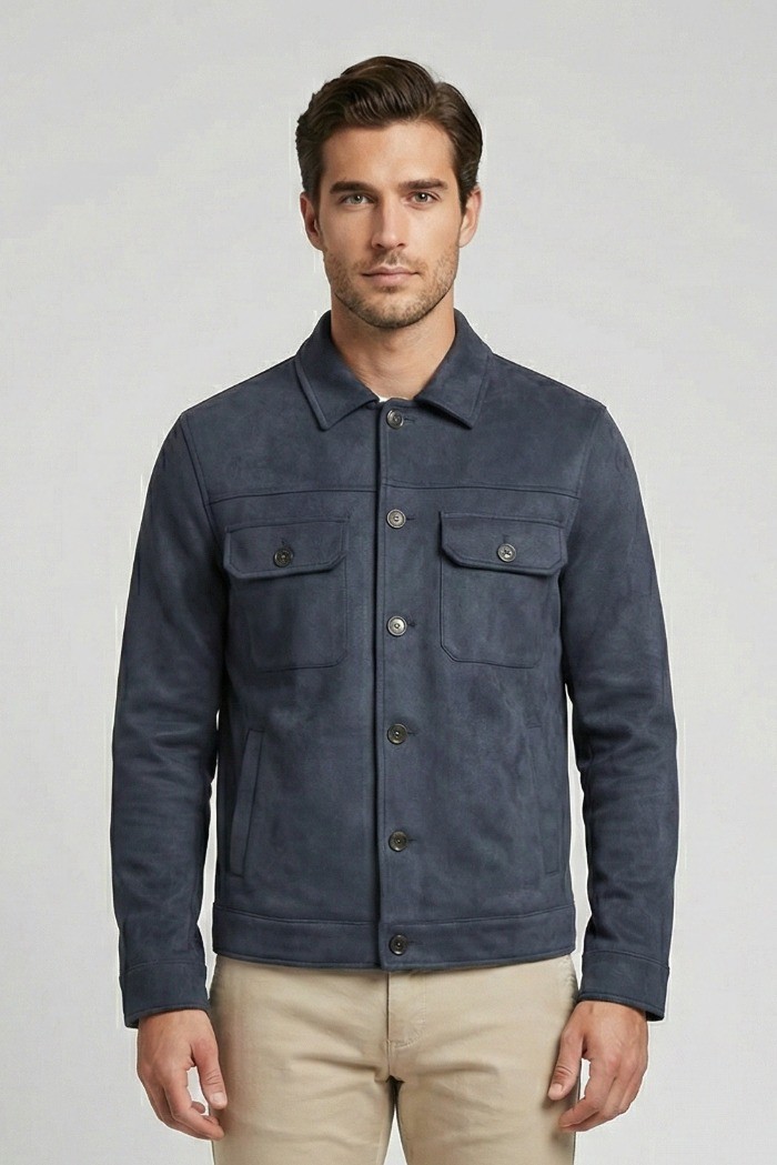 Markup overshirt effetto scamosciato MK1940022 [2bf354f5]