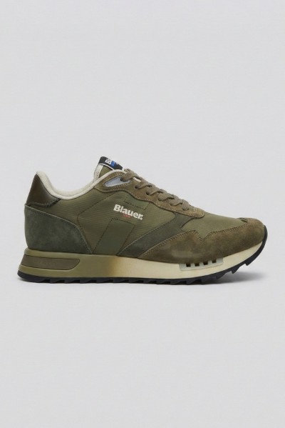 Blauer sneaker allacciata Ryder01 [e0bd31ec]