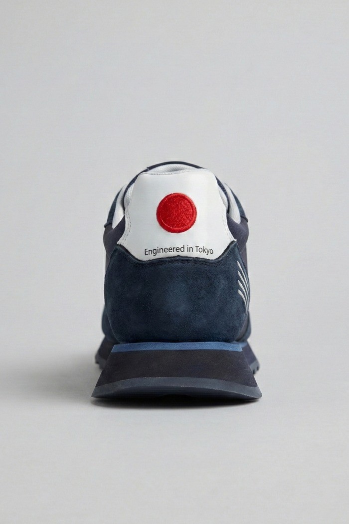 Blauer sneaker con passante logo Tokyo02 [fce9192b]