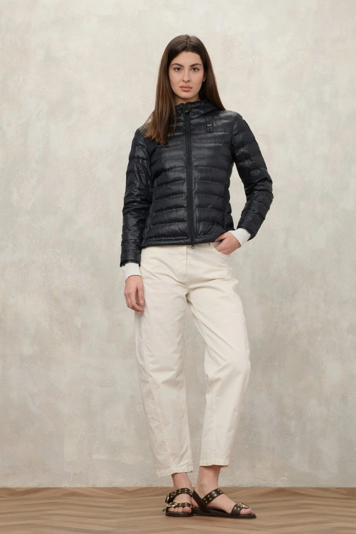 Blauer giacca eco con cappuccio Ellis 26sbldc02172-007104 [53a9a02e]