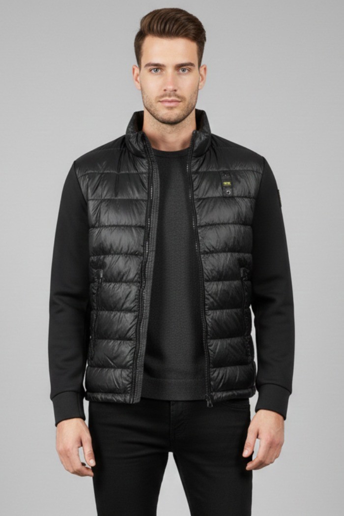 Blauer giubbetto maniche scuba Hebron 26sbluc02207-007459 [3319fd56]