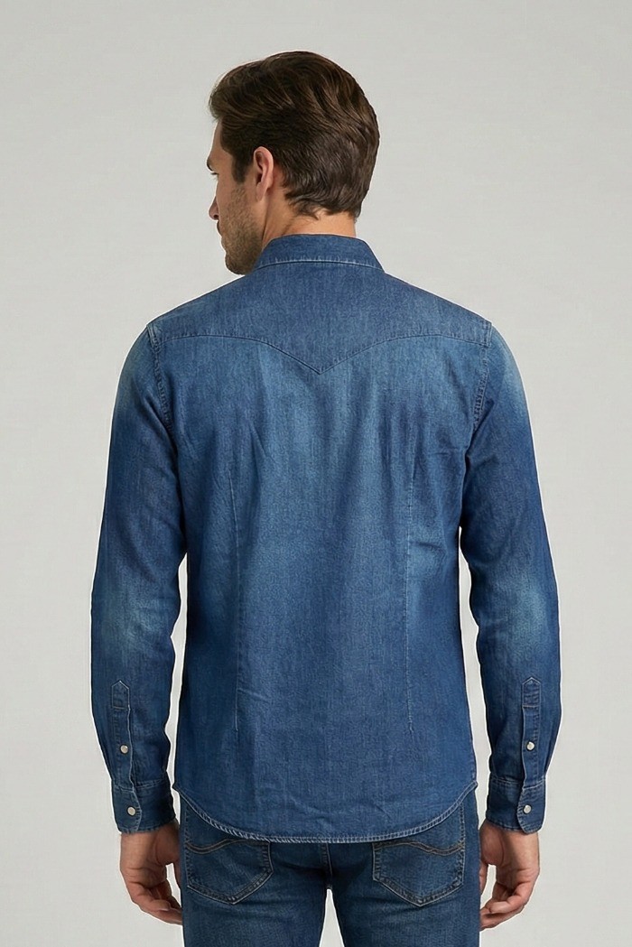 Markup camicia rodeo in denim MK1930019 [4c75a699]