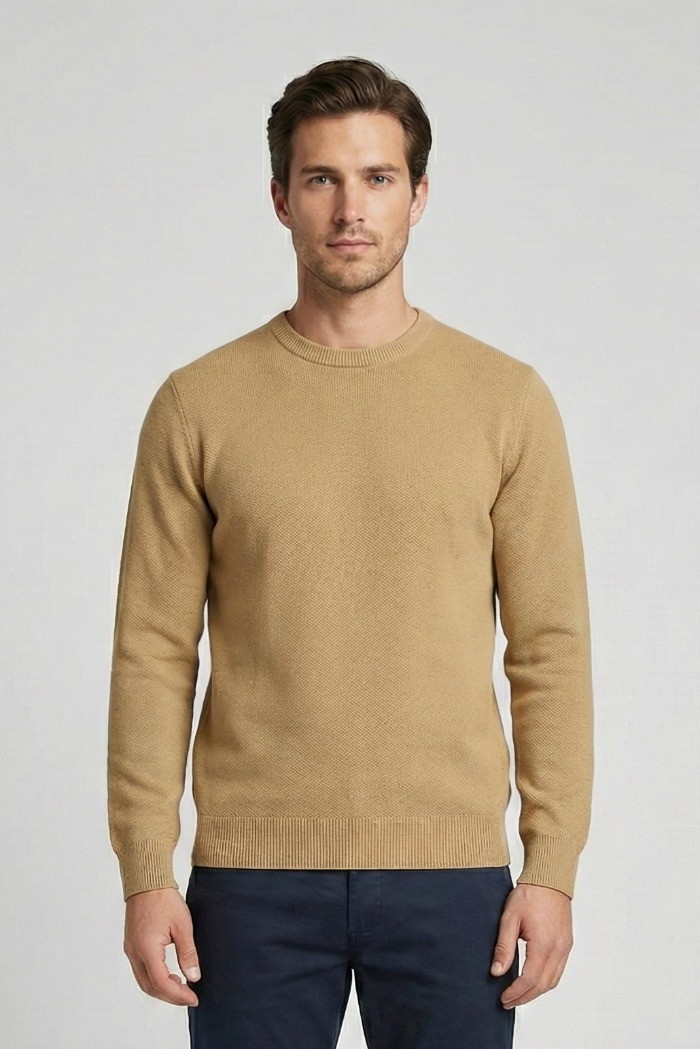 Markup maglia girocollo punto riso in cotone MK1900012 [6786d5c3]