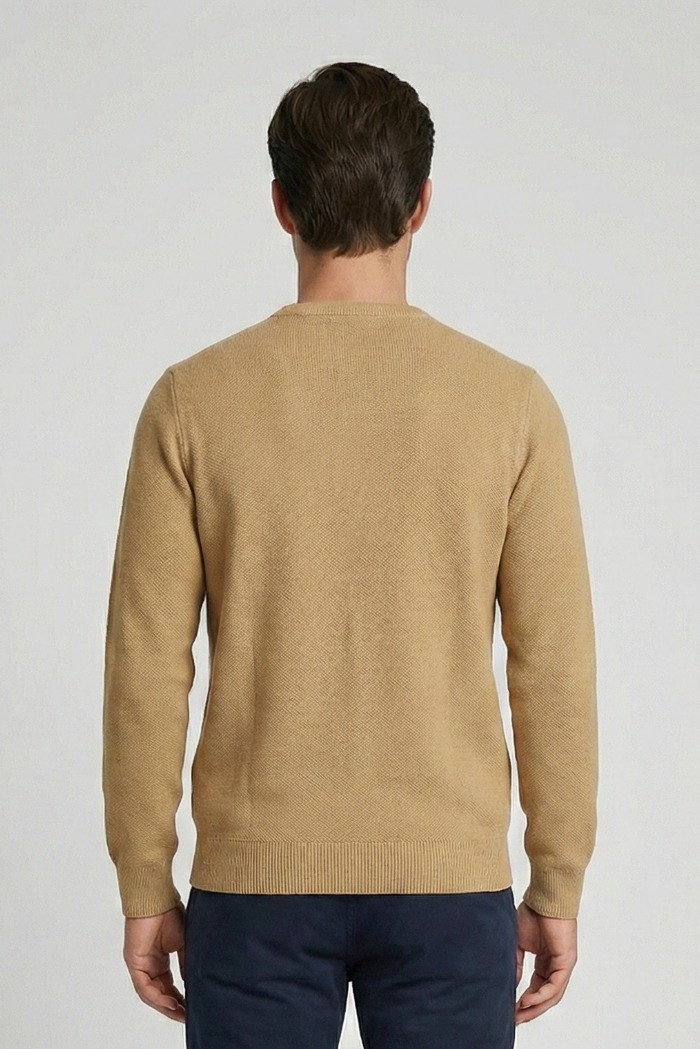 Markup maglia girocollo punto riso in cotone MK1900012 [bea096ce]