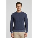 Markup maglia girocollo in cotone con inserti MK1900041 [815aa777]